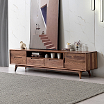 Тумба под телевизориз массива дерева TV Stand made of Walnut Wood варинант исполнения - 1 | Loft Concept в Санкт-петербурге