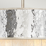 Люстра круглая с подвесками из текстурированного стекла молочного цвета Hinkley варинант исполнения - 6 | Loft Concept в Санкт-петербурге