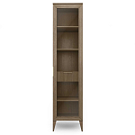 Витрина стеклянная правая 1-дверная с ящиком и 5-ю полками Harper Line варинант исполнения - 1 | Loft Concept в Санкт-петербурге