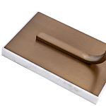 Торшер с белым тканевым абажуром на мраморном основании Cconcise варинант исполнения - 2 | Loft Concept в Санкт-петербурге