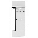 Вешалка настенная белая Strict Lines варинант исполнения - 1 | Loft Concept в Санкт-петербурге