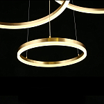 Люстра подвесная светодиодная Jewelry Ring варинант исполнения - 3 | Loft Concept в Санкт-петербурге