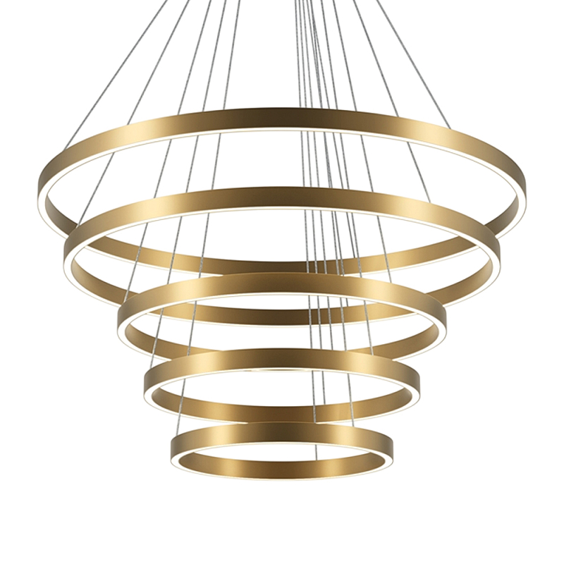 Люстра подвесная Rim 2600-3500К Латунь в Санкт-петербурге | Loft Concept 