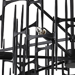 Люстра черная остроконечной формы Black Satin варинант исполнения - 1 | Loft Concept в Санкт-петербурге