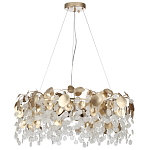 Люстра с декоративными подвесками из прозрачного стекла в форме монеток FAIRYTREE Light варинант исполнения - 10 | Loft Concept в Санкт-петербурге