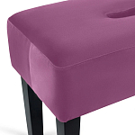 Мягкий  пуф на черных ножках Winton Pouf варинант исполнения - 18 | Loft Concept в Санкт-петербурге