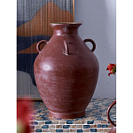 Ваза бордовая с 4-мя фактурными ручками Vase Burgundy Glaze варинант исполнения - 4 | Loft Concept в Санкт-петербурге