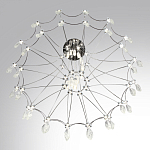 Люстра подвесная из металла с хрустальными прозрачными подвесками Quasar 81 варинант исполнения - 11 | Loft Concept в Санкт-петербурге