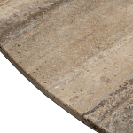 Стол обеденный с круглой каменной столешницей Dalmen варинант исполнения - 2 | Loft Concept в Санкт-петербурге