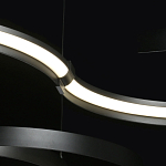 Люстра подвесная светодиодная в виде волнообразной ленты Ribbon Vortex варинант исполнения - 6 | Loft Concept в Санкт-петербурге