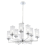 Люстра с 9-ю цилиндрическими стеклянными плафонами Jeanette варинант исполнения - 10 | Loft Concept в Санкт-петербурге