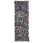 Ковер прямоугольный разноцветный из джинсовой одежды Zero Waste варинант исполнения - 1 | Loft Concept в Санкт-петербурге