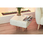 Керамический столик на деревянных ножках «Квадро» варинант исполнения - 7 | Loft Concept в Санкт-петербурге