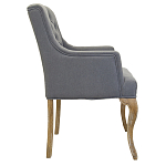 Кресло Mason Classical Armchair grey flax варинант исполнения - 1 | Loft Concept в Санкт-петербурге