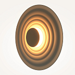 Бра круглое Soft Halo серый варинант исполнения - 3 | Loft Concept в Санкт-петербурге