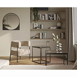 Зеркало круглое в металлической оправе Urban Style Space варинант исполнения - 1 | Loft Concept в Санкт-петербурге