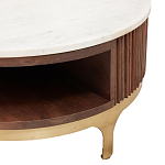 Круглый кофейный стол Sadie Round Coffee Table варинант исполнения - 2 | Loft Concept в Санкт-петербурге