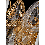 Бра с белыми и прозрачными подвесками Character Chandelier варинант исполнения - 3 | Loft Concept в Санкт-петербурге