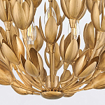 Люстра золотого цвета из множества металлических лепестков в форме тюльпанов Hinkley варинант исполнения - 5 | Loft Concept в Санкт-петербурге