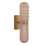 Бра с факутрным стеклянным плафоном Шампань Sonora варинант исполнения - 2 | Loft Concept в Санкт-петербурге