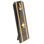 Сувенир Погон Майор ВМФ из натурального камня змеевик Souvenir Epaulets варинант исполнения - 1 | Loft Concept в Санкт-петербурге