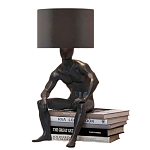 Настольная лампа с абажуром GERTY LAMP варинант исполнения - 1 | Loft Concept в Санкт-петербурге