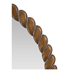 Зеркало с текстурной рамой из натурального дерева  Pine Wall Mirror варинант исполнения - 4 | Loft Concept в Санкт-петербурге