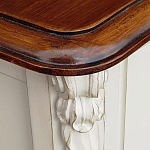 Высокий деревянный комод в стиле прованс Montmartre Provence Chest of Drawers варинант исполнения - 4 | Loft Concept в Санкт-петербурге