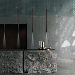 Подвсеной светильник светодиодный металлический цилиндрической формы Высота 30см Trumpet tube варинант исполнения - 6 | Loft Concept в Санкт-петербурге