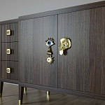 Большой Комод-буфет Elsa Dreams Walnut с ящиками варинант исполнения - 2 | Loft Concept в Санкт-петербурге