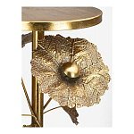 Столик приставной из металла с основанием в виде цветочной композиции Flower Arrangement Table варинант исполнения - 3 | Loft Concept в Санкт-петербурге