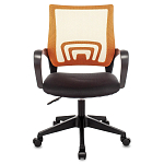 Офисное кресло с основанием из черного пластика Desk chairs Orange варинант исполнения - 2 | Loft Concept в Санкт-петербурге