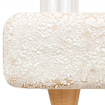 Керамический столик на деревянных ножках «Квадро» варинант исполнения - 5 | Loft Concept в Санкт-петербурге