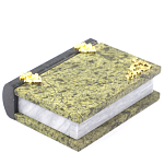 Шкатулка в виде книги из натурального камня змеевик Stone Casket варинант исполнения - 2 | Loft Concept в Санкт-петербурге