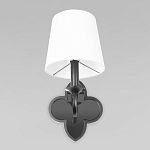 Бра с белым текстильным абажуром и фигурным основанием с зеркальной вставкой Vitorino варинант исполнения - 10 | Loft Concept в Санкт-петербурге