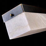 Подвесной светильник линейный из натурального камня Perfection of Geometry варинант исполнения - 7 | Loft Concept в Санкт-петербурге