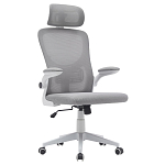 Кресло для компьютерного стола Easement Grey&White варинант исполнения - 1 | Loft Concept в Санкт-петербурге