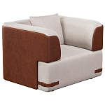 Кресло Richmond  с кожаной отделкой варинант исполнения - 1 | Loft Concept в Санкт-петербурге