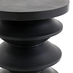 Фигурный приставной столик черного цвета AMORPHOUS варинант исполнения - 2 | Loft Concept в Санкт-петербурге