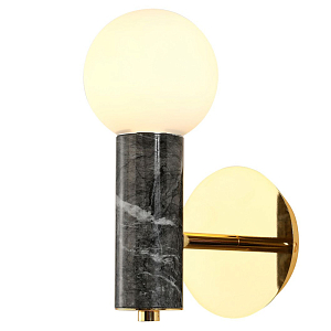 Бра с декором под черный мрамор Shaw Marble
