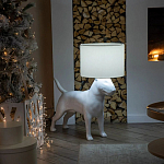 Лампа COLLECTION OF DOGS с абажуром Бультерьер варинант исполнения - 5 | Loft Concept в Санкт-петербурге