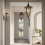 Бра настенное с прозрачным стеклянным абажуром Simple Pure Form варинант исполнения - 4 | Loft Concept в Санкт-петербурге