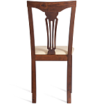 Стул деревянный с узором ручной работы Espresso варинант исполнения - 6 | Loft Concept в Санкт-петербурге