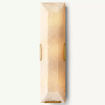 Бра прямоугольное высокое с мраморным плафоном Calling to Shine варинант исполнения - 1 | Loft Concept в Санкт-петербурге