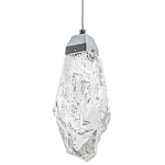 Подвесной светильник Soar Hanging Lamp Silver Transparent Прозрачный варинант исполнения - 1 | Loft Concept в Санкт-петербурге