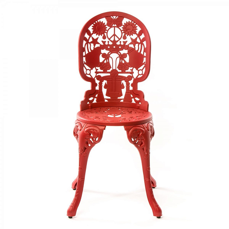 Стул Seletti Industry Collection ALUMINIUM CHAIR – RED Красный в Санкт-петербурге | Loft Concept 