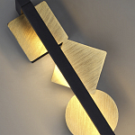 Светодиодное бра цвета античной бронзы Suprematism варинант исполнения - 2 | Loft Concept в Санкт-петербурге