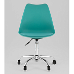 Офисный стул на металлическом основании EGGERY Blue пластик варинант исполнения - 5 | Loft Concept в Санкт-петербурге