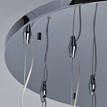 Люстра каскадная с 9-ю разноцветными стеклянными плафонами Kaleido варинант исполнения - 14 | Loft Concept в Санкт-петербурге