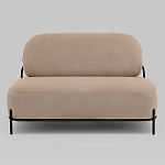 Диван Стоун велюр рельефный бежевый варинант исполнения - 5 | Loft Concept в Санкт-петербурге